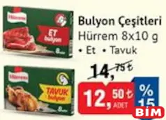 HÜRREM BULYON ÇEŞİTLERİ 8X10 G HÜRREM BULYON ÇEŞİTLERİ 8X10 G